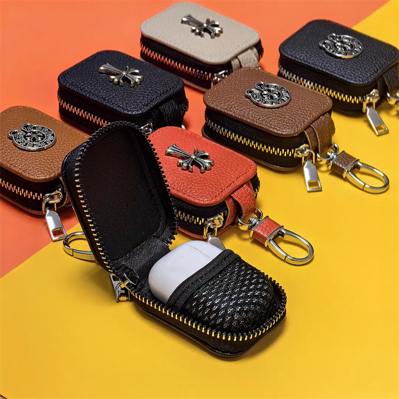 airpods pro 3 ケース ブランド CHROME HEARTS airpods pro ケース おしゃれ airpods4 ケース メンズ かっこいい airpods プロ ケース  通用 airpods pro2 ケース レザー